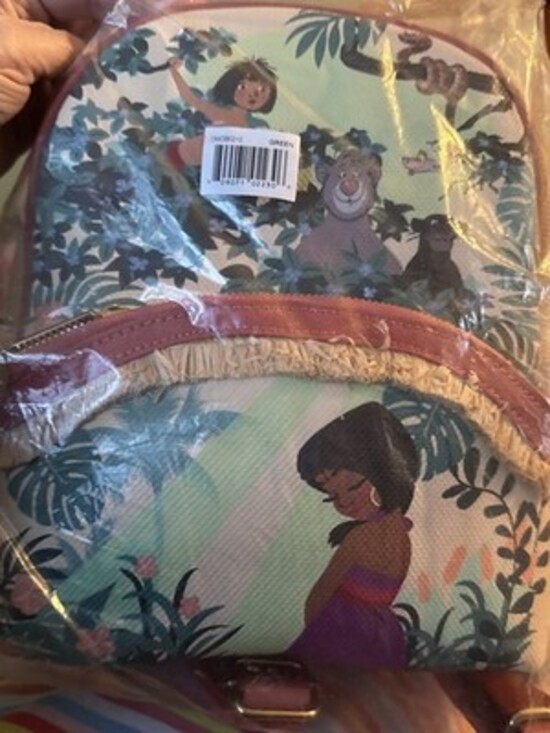 Danielle Nicole Disney The Jungle Book Mowgli & Shanti Mini Backpack NWT & Wrap - Picture 5 of 5